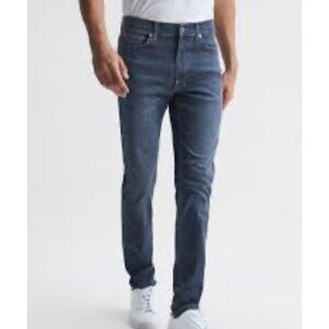 Reiss Slim Stretch Ranch jeans, Medium blue, Size 30, K43